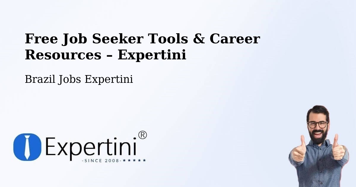 Free Job Seeker Tools & Career Resources – Varjão - Varjão, Brazil Jobs Expertini