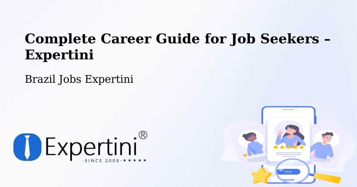 Career Guide for Job Seekers – Varjão - Varjão, Brazil Jobs Expertini